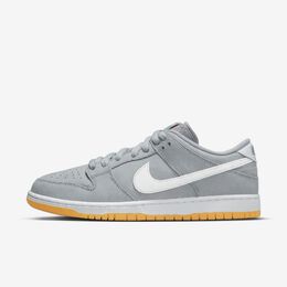 Nike: Оранжевые кроссовки SB Dunk Low Pro