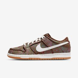 Nike: Коричневые кроссовки SB Dunk Low Pro