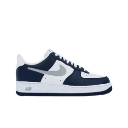 Nike: Синие кроссовки Air Force 1