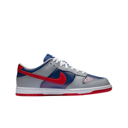 Nike: Голубые кроссовки Dunk Low SP