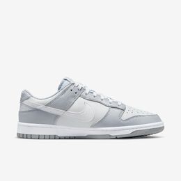 Nike: Белые кроссовки Dunk Low Retro