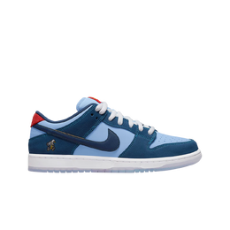 Nike: Голубые кроссовки SB Dunk Low Pro