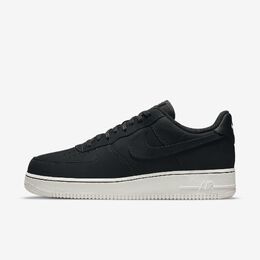 Nike: Чёрные кроссовки Air Force 1