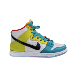 Nike: Белые кроссовки SB Dunk High Pro QS