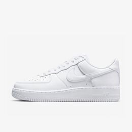 Nike: Белые кроссовки Air Force 1 Low Retro