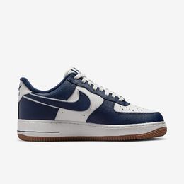 Nike: Синие кроссовки Air Force 1