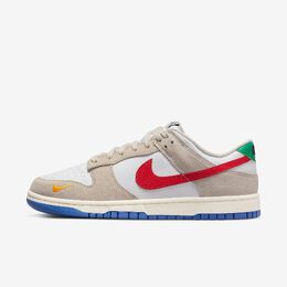 Nike: Светлые кроссовки Dunk Low