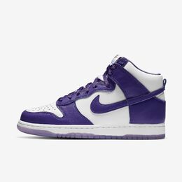 Nike: Фиолетовые кроссовки Dunk High SP