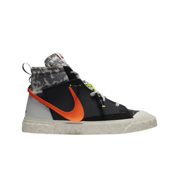 Nike: Чёрные кроссовки Blazer Mid