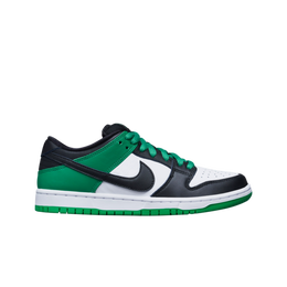 Nike: Зелёные кроссовки SB Dunk Low Pro