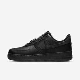 Nike: Чёрные кроссовки Air Force 1 Low