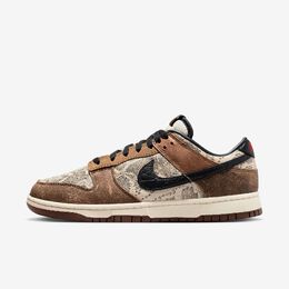 Nike: Коричневые кроссовки Dunk Low PRM