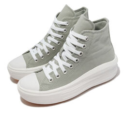 Converse: Белые туфли Chuck Taylor All Star Move