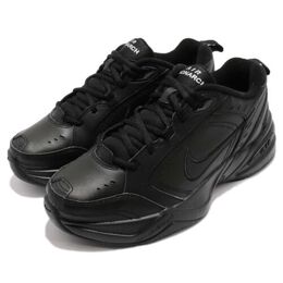 Nike: Чёрные кроссовки Air Monarch IV