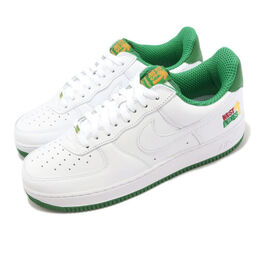 Nike: Белые кроссовки Air Force 1 Low Retro