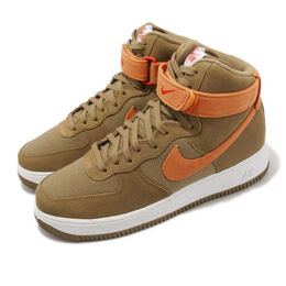 Nike: Тёмные кроссовки Air Force 1 High