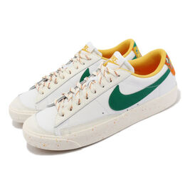 Nike: Белый жакет Blazer Low 77