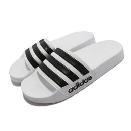 Adidas: Белые сандалии Adilette