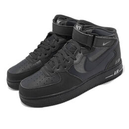 Nike: Чёрные кроссовки Air Force 1