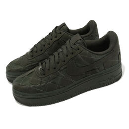 Nike: Зелёные кроссовки Air Force 1 Low