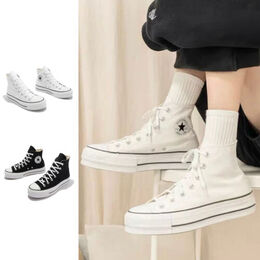 Converse: Чёрные туфли Chuck Taylor All Star Lift