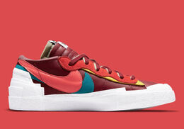 Nike: Красные пиджаки Blazer Low