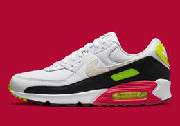 Nike: Белые кроссовки Air Max 90