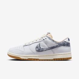 Nike: Белые кроссовки Dunk Low