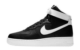 Nike: Чёрные кроссовки Air Force 1 High