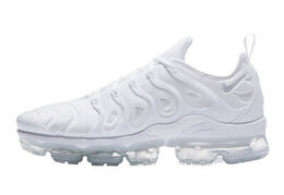 Nike: Белые кроссовки Air Vapormax Plus