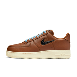 Nike: Оранжевые кроссовки Air Force 1 Low