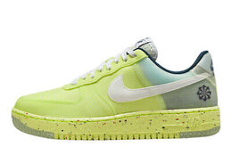 Nike: Белые кроссовки Air Force 1 Crater