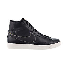 Nike: Чёрные кроссовки Blazer Mid