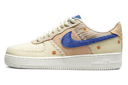 Nike: Голубые кроссовки Air Force 1