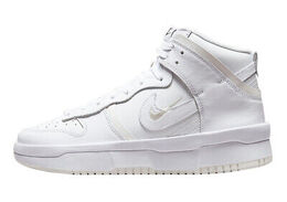 Nike: Белые кроссовки Dunk High