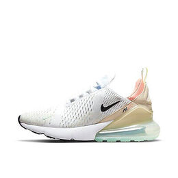 Nike: Белые кроссовки Air Max 270