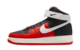 Nike: Красные кроссовки Air Force 1 High