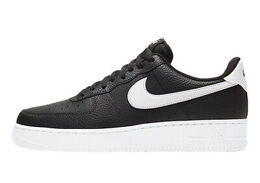 Nike: Чёрные кроссовки Air Force 1