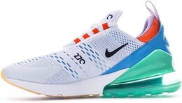 Nike: Белые кроссовки Air Max 270