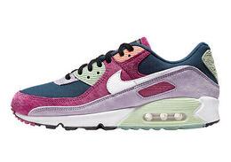 Nike: Светлые кроссовки Air Max 90