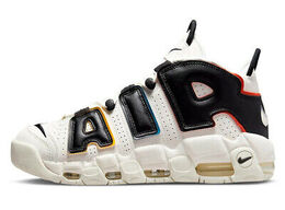 Nike: Чёрные кроссовки Air More Uptempo 96