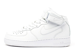 Nike: Белые кроссовки Air Force 1