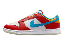 Nike: Голубые кроссовки Dunk Low