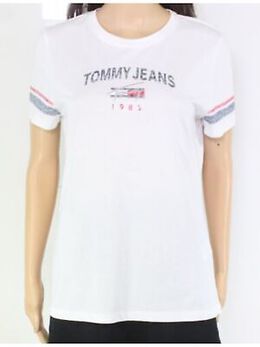 TOMMY JEANS: Белая футболка