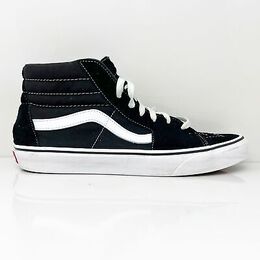 VANS: Чёрные кроссовки Sk8-Hi