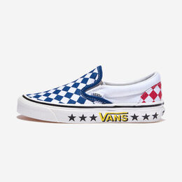 VANS: Синие мокасины Classic