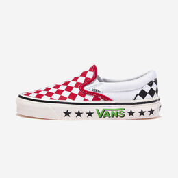 VANS: Красные мокасины Classic