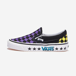 VANS: Фиолетовые мокасины Classic