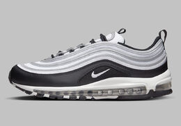 Nike: Чёрные кроссовки Air Max 97