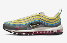 Nike: Жёлтые кроссовки Air Max 97 SE